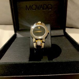 Movado Lady Amorosa Diamond Swiss Quartz Watch